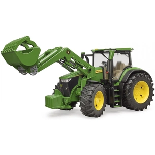 Спецтехніка Bruder трактор John Deere 7R 350 з навантажувачем (03151) зображення 1
