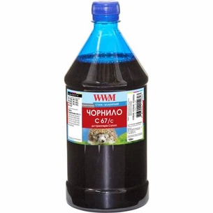 Чорнило WWM Canon IPF-107 1000г Cyan IPF-107С (C67/C-4) зображення 1