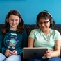 Навушники Jlab JBuddies Studio Wireless Graphite/Purple (IEUHBSTUDIORGRYPRPL4) - зменшене зображення 5