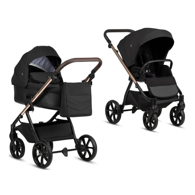 Коляска TUTIS 2 в 1 Leo3 plus (Black) (1582201) - зображення 1