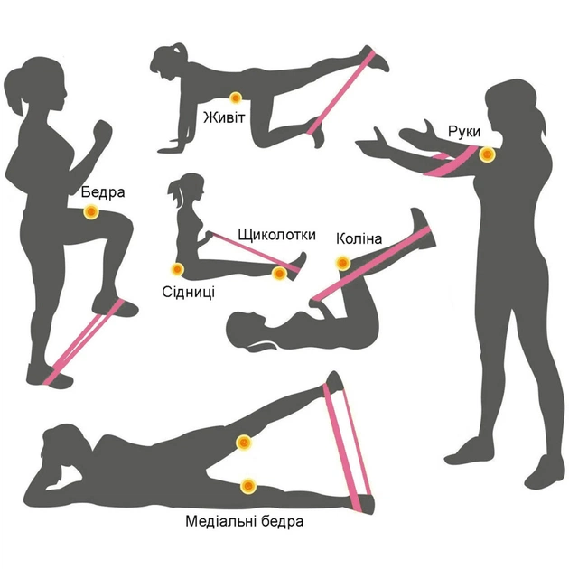 Еспандер PowerPlay 4140 Level 2 Фіолетова (PP_4140_Purple) - зображення 8