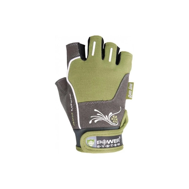 Рукавички для фітнесу Power System Woman"s Power PS-2570 XS Green (PS-2570_XS_Green) - изображение 1