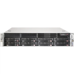 Корпус до сервера Supermicro 2U 8xHotSwap SAS/SATA, EE-ATX 800W HS RM Black (CSE-825TQC-R802LPB) зображення 1