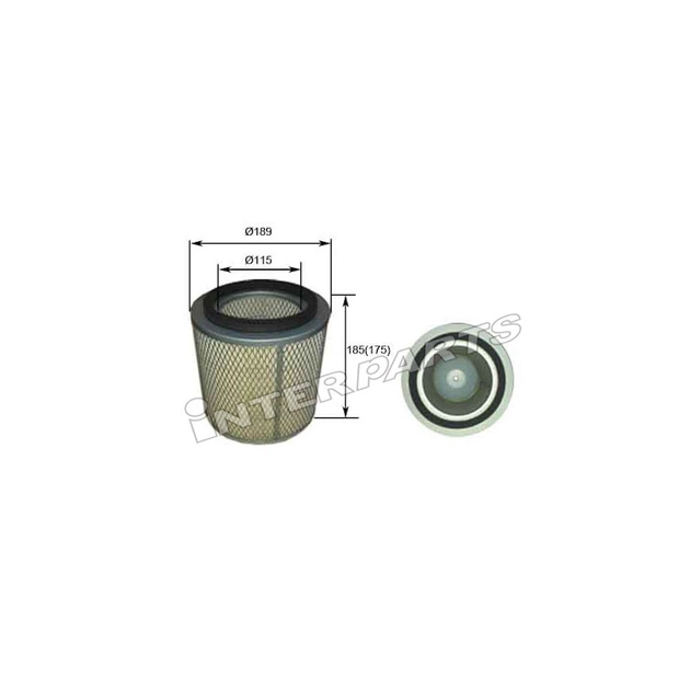 Повітряний фільтр для автомобіля Interparts IPA-H006 - зображення 1