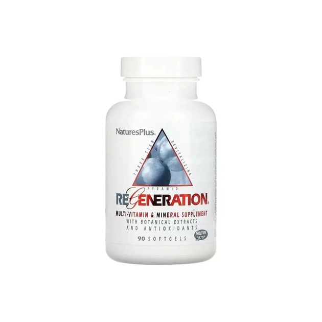 Вітамінно-мінеральний комплекс Natures Plus Мультивітаміни та Мінерали, Regeneration, Multi-Vitamin & Mineral Supplement, (NAP-03285) - изображение 1