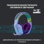 Навушники Logitech G733 Lightspeed Wireless RGB Gaming Headset Lilac (981-000890) - зменшене зображення 10