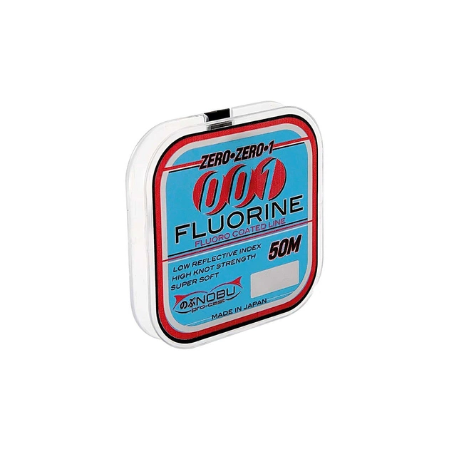 Волосінь Lineaeffe Nobu Pro-Cast 001 Fluorine 50 м 0.14 мм 2.20 кг Clear (3501114) - изображение 1