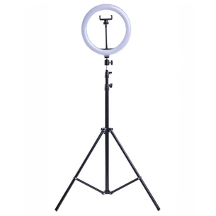 Набор блогера UFT LED лампа 30 см + штатив 2м + держатель (UFTTLL04) изображение 1