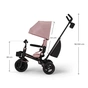 Дитячий велосипед Kinderkraft Aveo 2 Plus Pink (KRAVEO02PNK0000) (5902533929467) - зменшене зображення 7