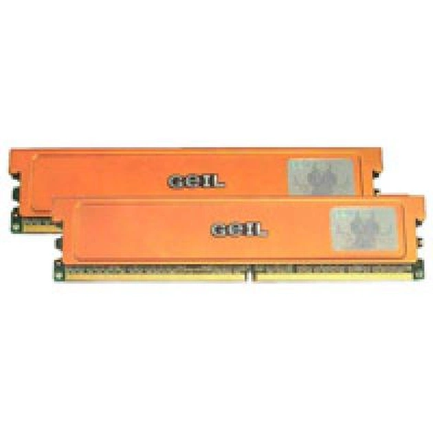 Модуль пам'яті для комп'ютера DDR2 4GB (2х2GB) 800 MHz Geil (GX24GB6400C4UDC) - изображение 1