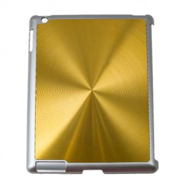 Чохол до планшета Drobak 9.7" Apple iPad3 Aluminium Panel Gold (210223) - изображение 1
