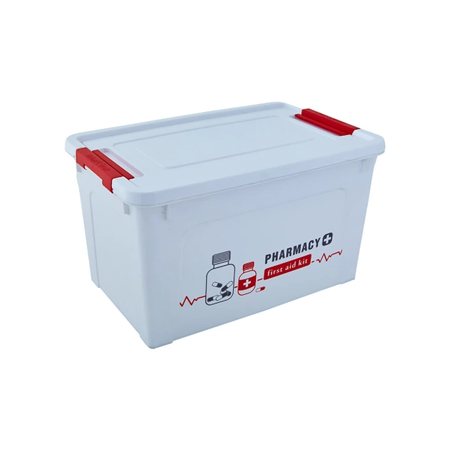 Контейнер для зберігання Алеана Смарт-бокс із затиском Аптечка 7.9 л (127009) - picture 1