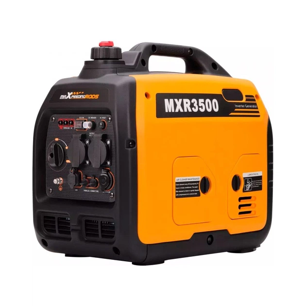 Генератор maXpeedingRODS MXR3500 інверторний (3 kW), 220V, 50Hz, 4л, ручний запуск (mxr3500) - picture 4