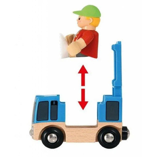 Залізниця Brio World Набір з автовокзалом і мостами (33627) - picture 6