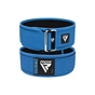 Атлетичний пояс RDX RX1 Weight Lifting Belt Blue XL (WBS-RX1U-XL) - зменшене зображення 2