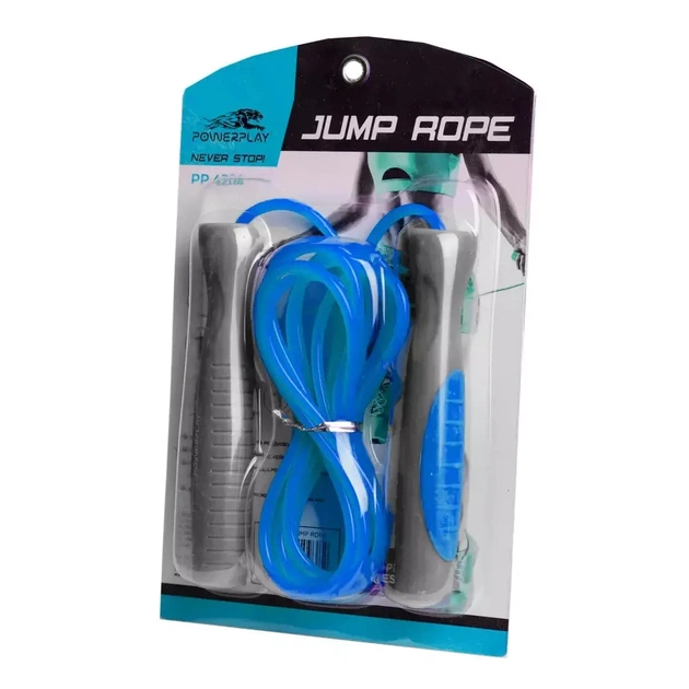 Скакалка PowerPlay 4204 Блакитна (PP_4204_Blue) - picture 5
