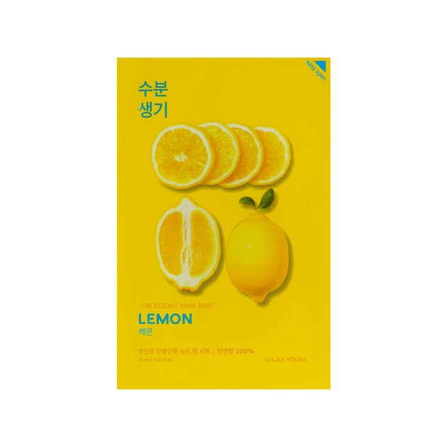 Маска для обличчя Holika Holika Pure Essence Lemon Лимон 20 мл (8806334368111) - изображение 1