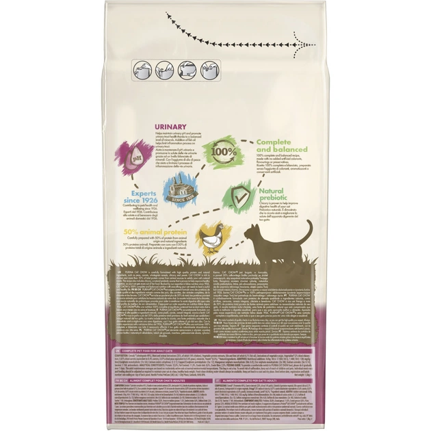 Сухий корм для кішок Purina Cat Chow Urinary Tract Health з куркою 1.5 кг (5997204514387) - picture 3