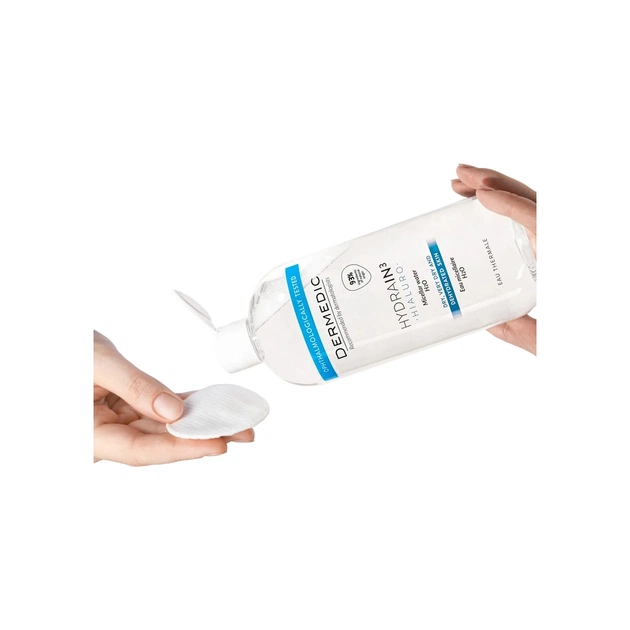 Міцелярна вода Dermedic Hydrain 3 Hialuro H2O 200 мл (5906739783106) - picture 3