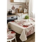 Скатертина Прованс Горох бордо Господиня 120х136 см (4823093451025) - зменшене зображення 6