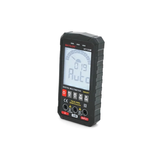 Цифровий мультиметр Mayilon HT-126B, V, A, R, C, F (HT-126B) - зображення 1