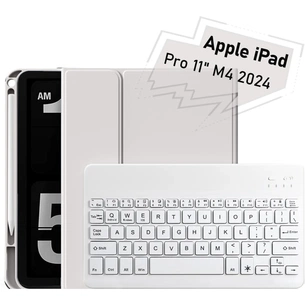 Чохол до планшета BeCover with keyboard Apple iPad Pro 11" M4 2024 Gray (712999) зображення 1