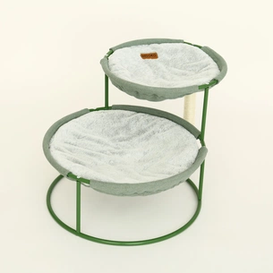 Лежак для тварин MISOKO&CO Pet bed double 70x50x40 см light green (HOOP31838) зображення 1