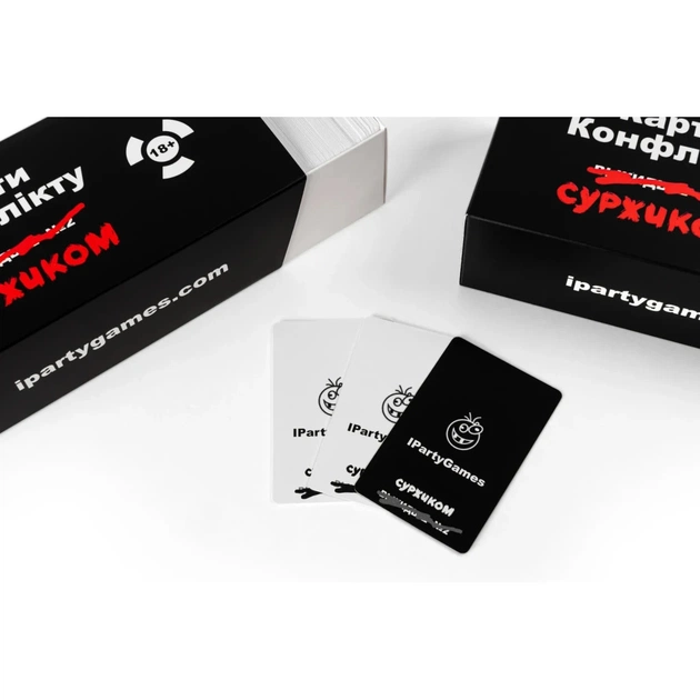 Настільна гра 18+ iPartyGames Карти Конфлікту суржиком (1000408) - зображення 3