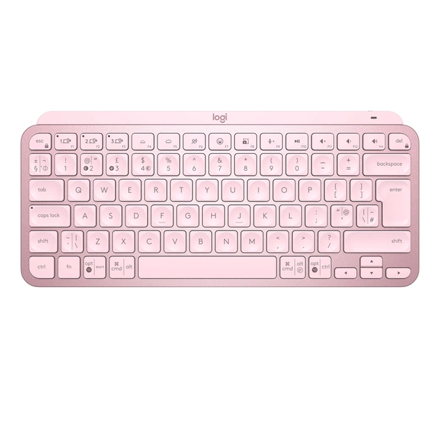 Клавиатура Logitech MX Keys Mini Wireless Illuminated UA Rose (920-010500) - изображение 1