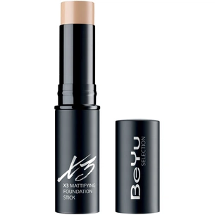 Коректор для обличчя BeYu X3 Mattifying Foundation Stick 14 - Warm Sand (4033651020659) изображение 1