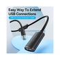 Дата кабель USB 2.0 AM/AF 25.0m Active black Vention (CBKBS) - уменьшенное изображение 2