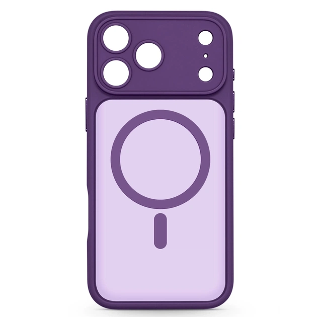 Чохол до мобільного телефона Armorstandart Lush MagCase Apple iPhone 17 Pro Max Dark Violet (ARM87499) - зображення 1
