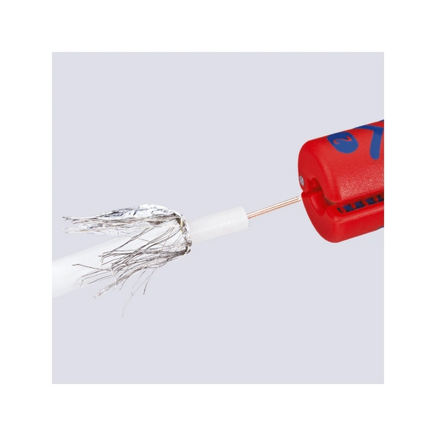 Знімач ізоляції KNIPEX для коаксіальних кабелів (16 60 100 SB) - picture 4