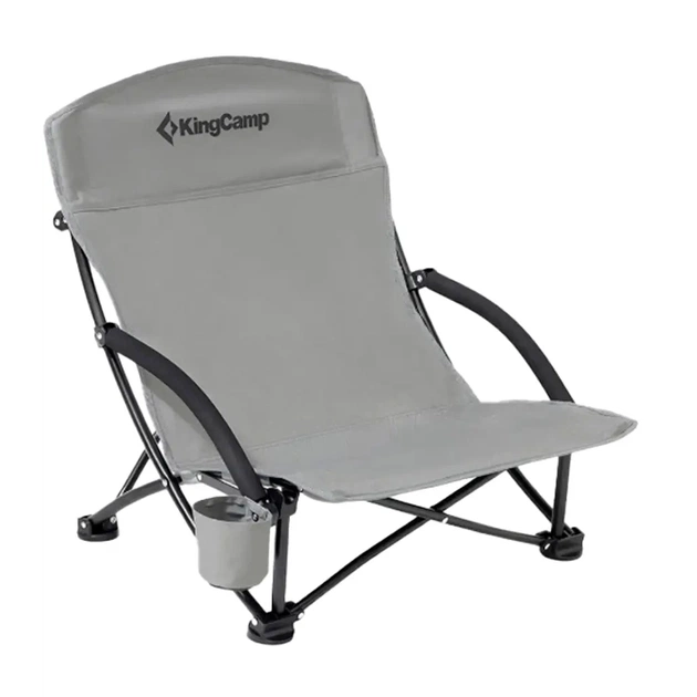 Кресло складное KingCamp Beach Chair Grey (KC1919_GREY) - изображение 1