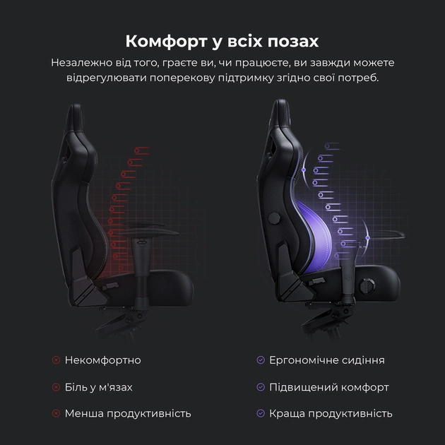 Крісло для геймерів Anda Seat Kaiser 4 Size L Black Premium PVC (AD12YDDC-L-20-B-PV/C) - зображення 10