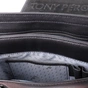 Сумка Tony Perotti З натуральної шкіри Чорна (20845_1) - зменшене зображення 8