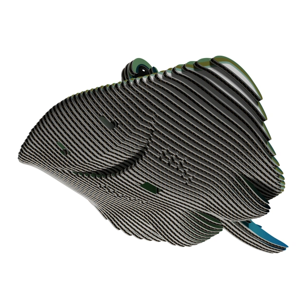 Пазл Eugy 3D Зоопарк Скат (XEG-102) - picture 7