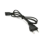 Кабель живлення C7 0.8m 0.5mm2 black Voltronic (PC-184CEE7/16-C7-CCA-1,0) - preview 2