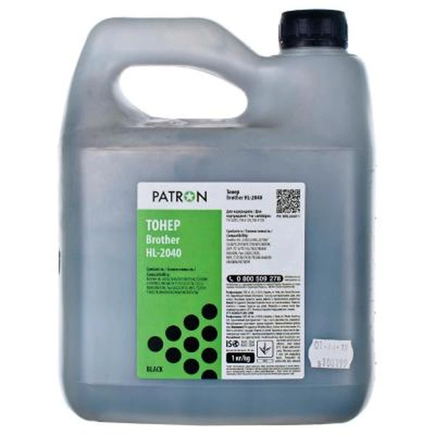 Тонер Brother HL-2040/2030/2070 1кг Patron (PN-BHL2040-1) - изображение 1