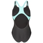 Купальник Arena Kikko Swimsuit Swim Pro Back 010807-580 чорний, бірюзовий 38 (3468337757207) - зменшене зображення 8