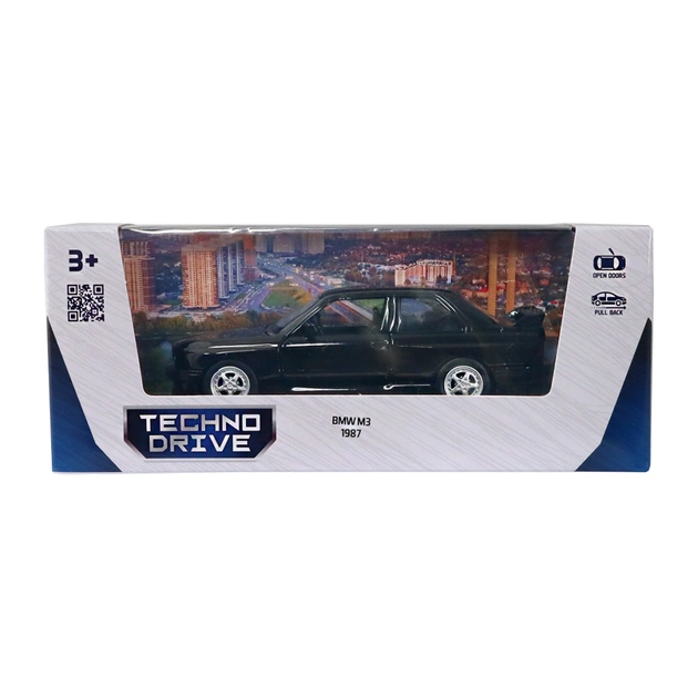 Машина TechnoDrive BMW M3 1987 (чорний) (250395U) - picture 5