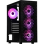 Корпус Qube CARNIVAL Black 4Fan (CARNIVAL_FFNU3) - зменшене зображення 1