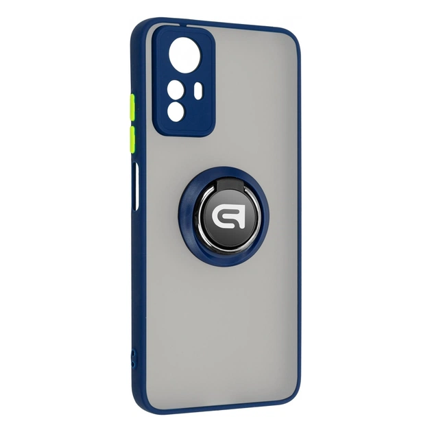 Чохол до мобільного телефона Armorstandart Frosted Matte Ring Xiaomi Redmi Note 12s 4G Navy Blue (ARM68900) - зображення 1