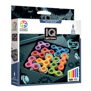 Настільна гра Smart Games IQ Шестерні (SG 307 UKR) зображення 1