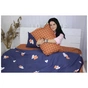 Постільна білизна MirSon Бязь Premium 17-0442 Blue orange 143х210 (2200003073997) - зменшене зображення 5