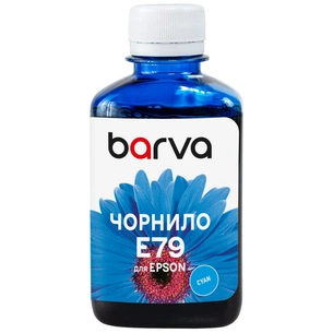 Чорнило Barva Epson E79 180мл, Pigm.Cyan (E79-834) зображення 1