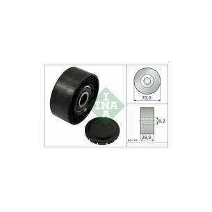 Ролик натягувача ременя INA 532 0468 10 зображення 1