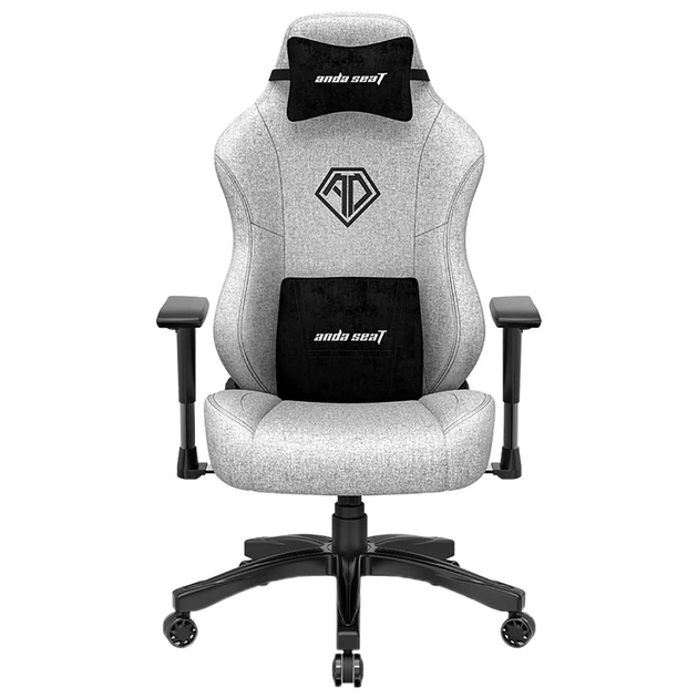 Крісло ігрове Anda Seat Phantom 3 Size L Grey (AD18Y-06-G-F) - зображення 1