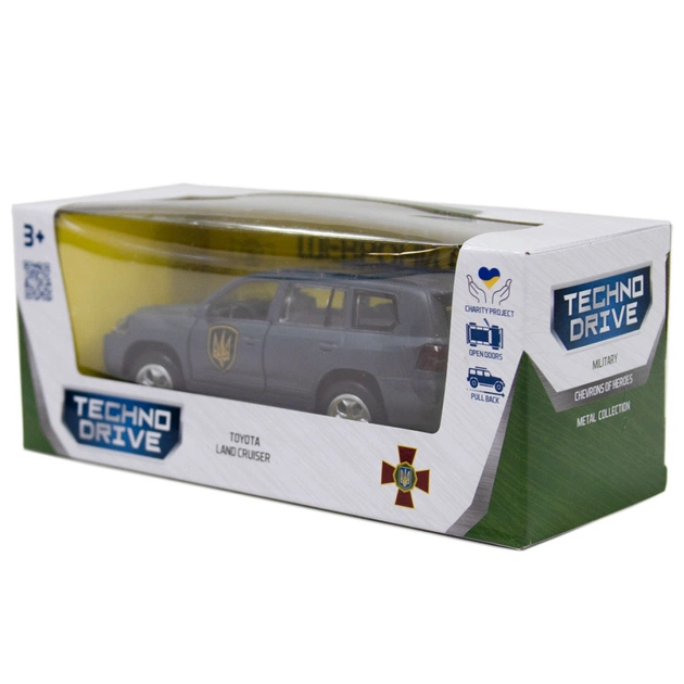 Машина TechnoDrive серії Шеврони Героїв - Toyota Land Сruiser - Рубіж (KM6010) - picture 5