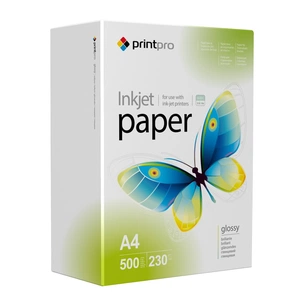 Фотопапір PrintPro A4 (PGE230500A4) зображення 1